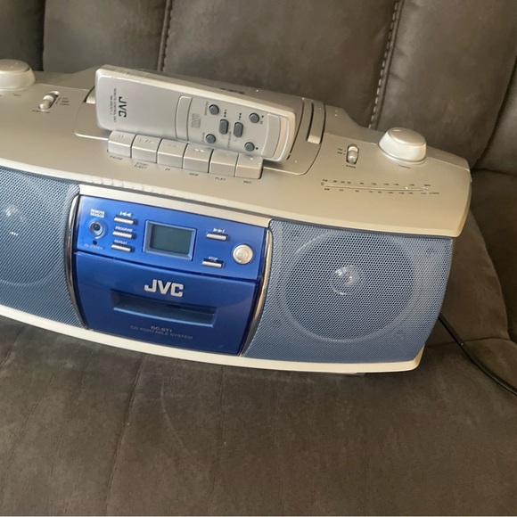 JVC RC-ST1 AM/FM CD Cassette Boombox Power Cord 2003 RARE - Picture 3 of 8